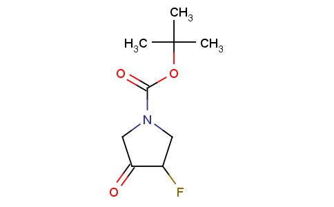 TERT-BUTYL 3-FLUORO-4-OXOPYRROLIDINE-1-CARBOXYLATE